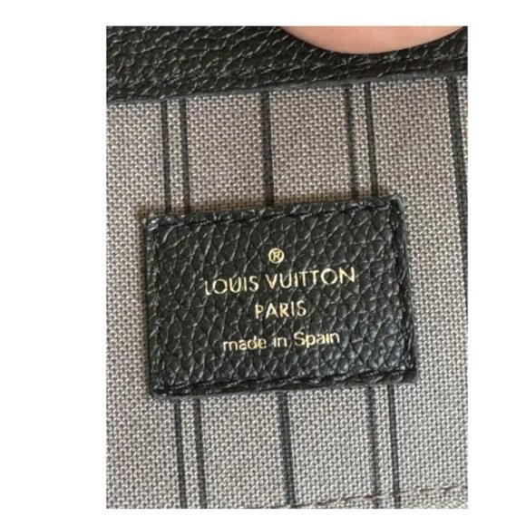 Authentic Louis Vuitton NEW empreinte Pont Neuf GM black $3700 MSRP - Picture 11 of 16
